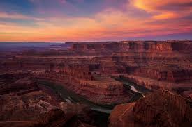 Canyon at Sunset